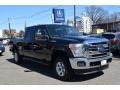 2014 Tuxedo Black Metallic Ford F250 Super Duty XLT Crew Cab 4x4  photo #1