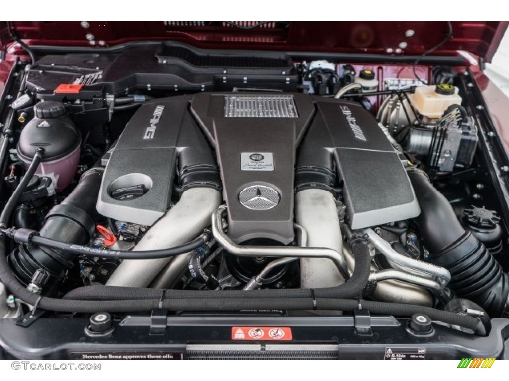 2017 Mercedes-Benz G 63 AMG 5.5 Liter AMG biturbo DOHC 32-Valve VVT V8 Engine Photo #119541418