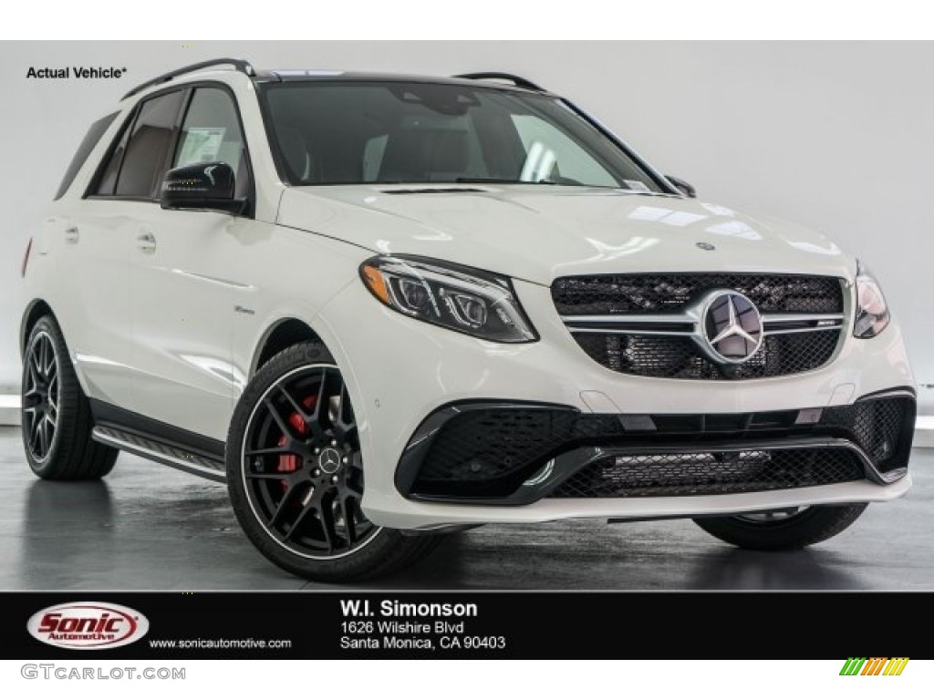 2017 GLE 63 S AMG 4Matic Coupe - designo Diamond White Metallic / Black photo #1