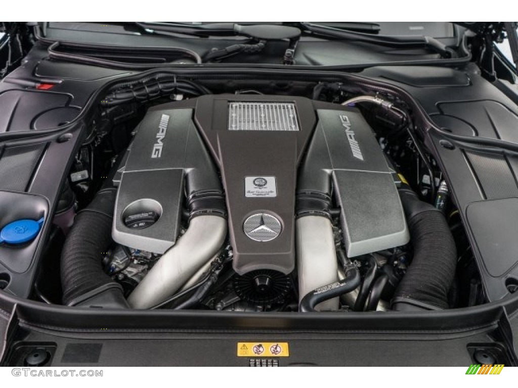 2017 Mercedes-Benz S 63 AMG 4Matic Sedan 5.5 Liter AMG biturbo DOHC 32-Valve VVT V8 Engine Photo #119542111