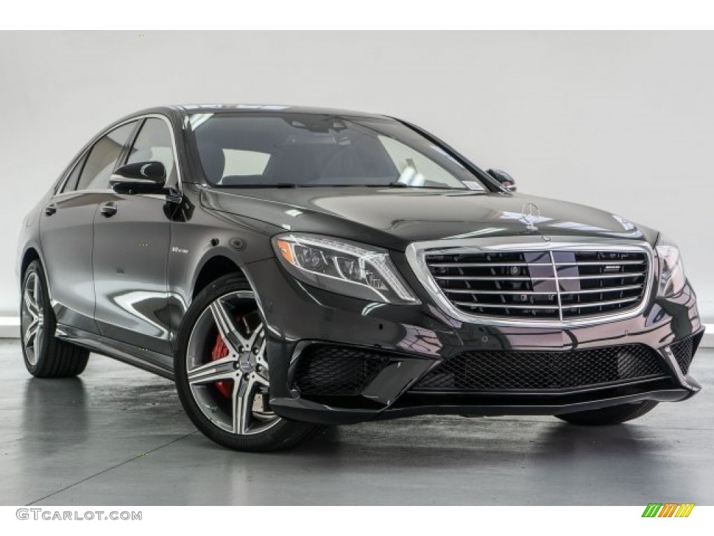 Obsidian Black Metallic 2017 Mercedes-Benz S 63 AMG 4Matic Sedan Exterior Photo #119542174