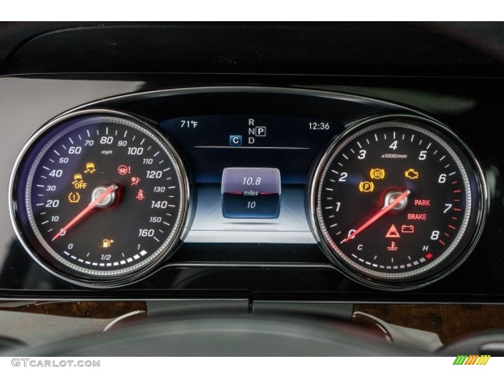 2017 Mercedes-Benz E 400 4Matic Wagon Gauges Photo #119542792