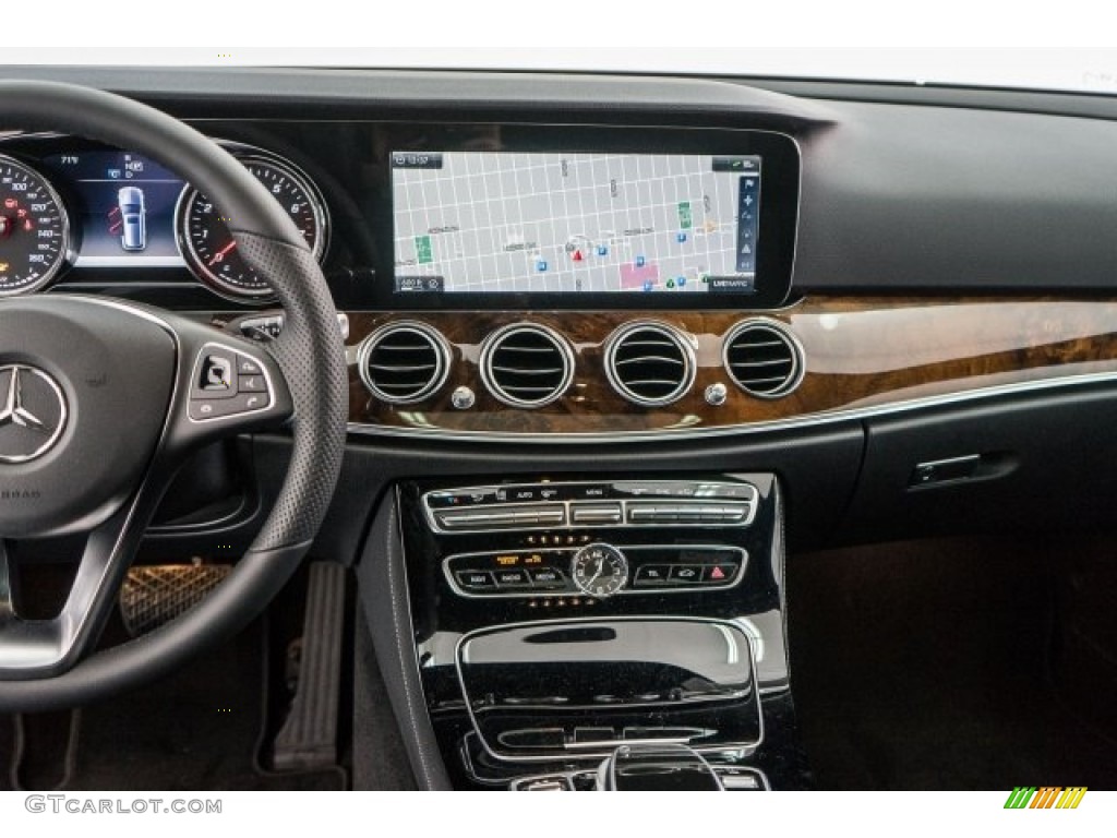 2017 Mercedes-Benz E 400 4Matic Wagon Black Dashboard Photo #119542816