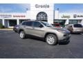 2017 Light Brownstone Pearl Jeep Cherokee Sport  photo #1