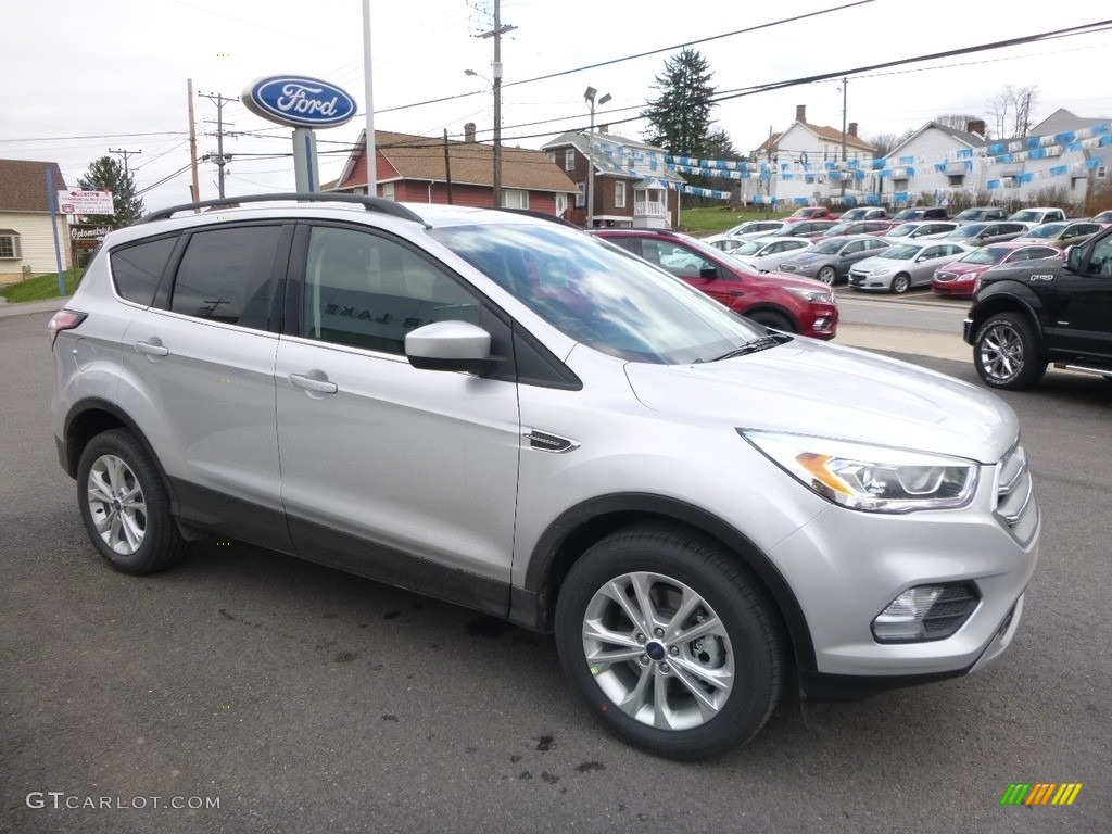 2017 Escape SE 4WD - Ingot Silver / Charcoal Black photo #3