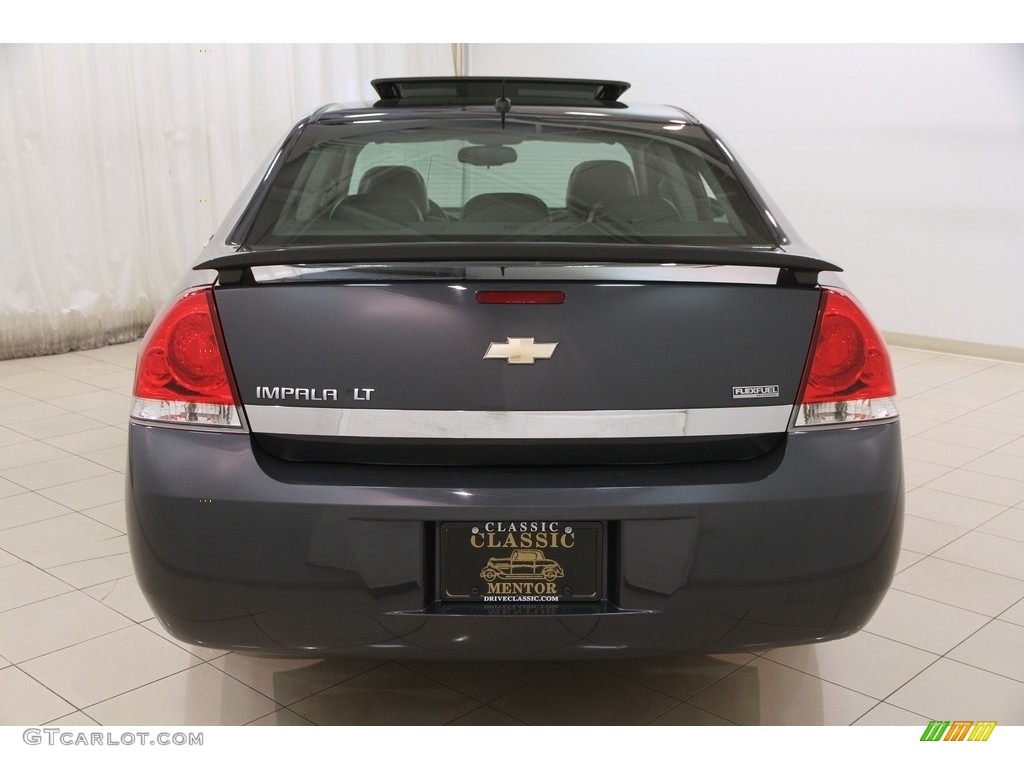 2008 Impala LT - Slate Metallic / Ebony Black photo #22
