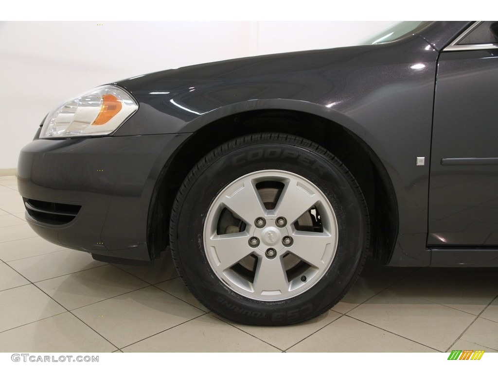 2008 Impala LT - Slate Metallic / Ebony Black photo #24