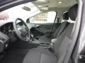  2017 Focus SE Sedan Charcoal Black Interior