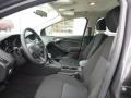 Charcoal Black 2017 Ford Focus SE Sedan Interior Color