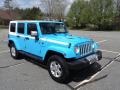 2017 Chief Blue Jeep Wrangler Unlimited Chief Edition 4x4  photo #4
