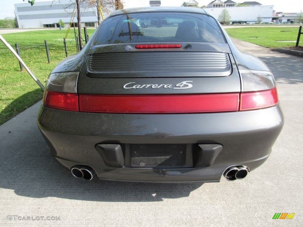 2004 911 Carrera 4S Coupe - Slate Grey Metallic / Black photo #8