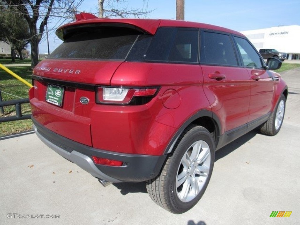 2016 Range Rover Evoque SE - Firenze Red Metalllic / Espresso/Almond photo #4