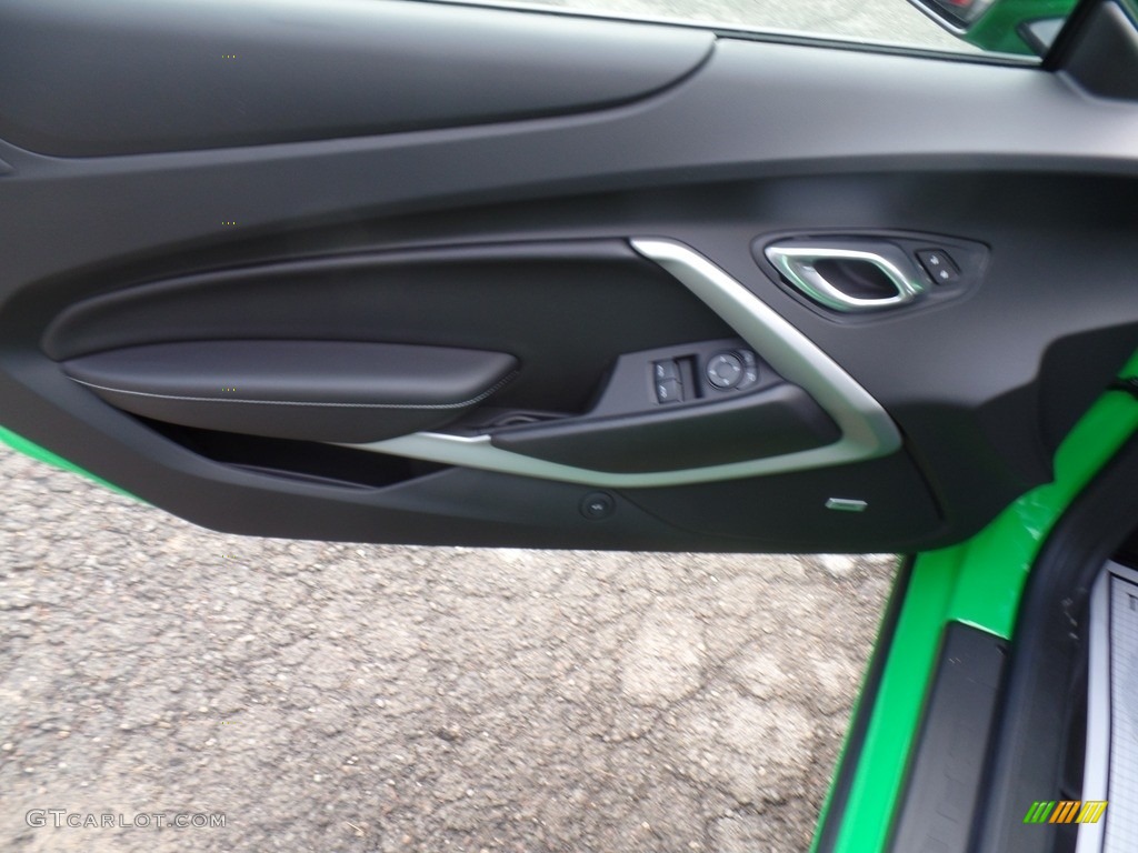 2017 Camaro LT Coupe - Krypton Green / Jet Black photo #13