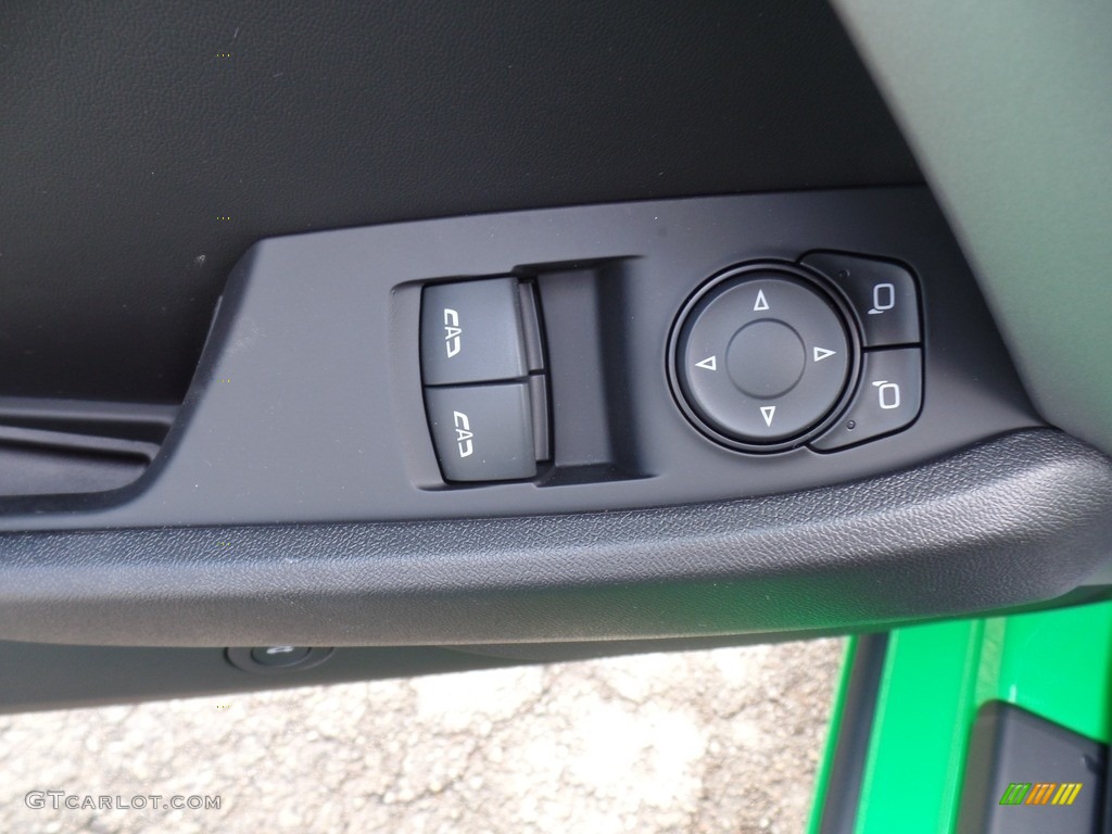 2017 Camaro LT Coupe - Krypton Green / Jet Black photo #14