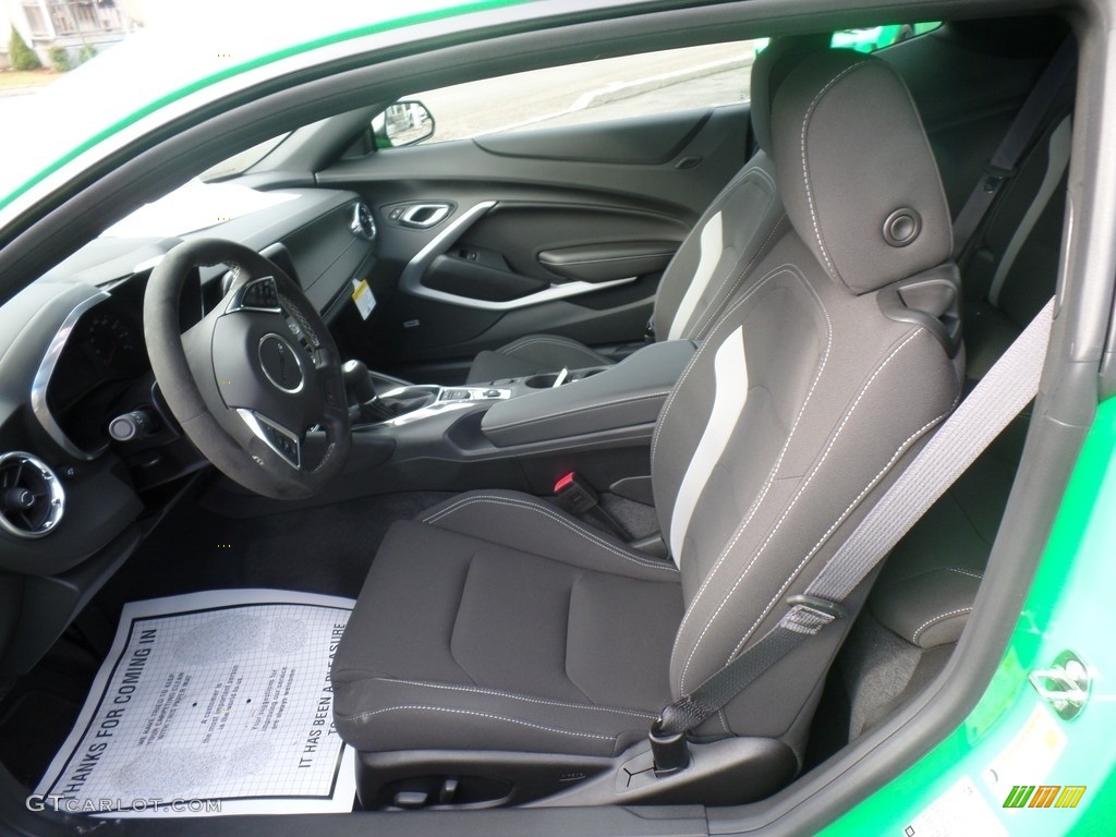 Jet Black Interior 2017 Chevrolet Camaro LT Coupe Photo #119551267