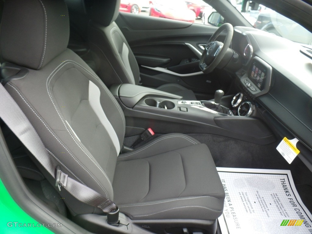 2017 Camaro LT Coupe - Krypton Green / Jet Black photo #35