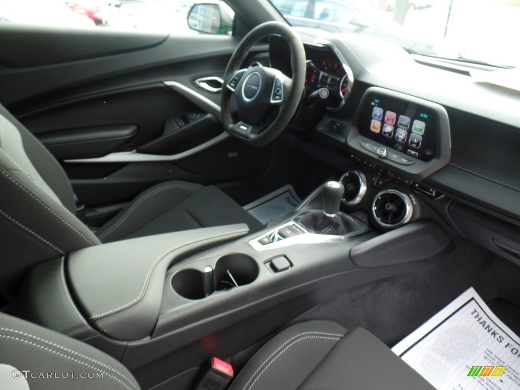 2017 Camaro LT Coupe - Krypton Green / Jet Black photo #36