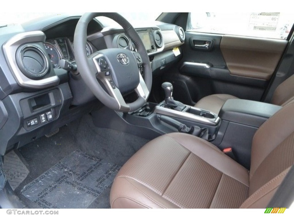 2017 Toyota Tacoma Limited Double Cab 4x4 Front Seat Photo #119553501