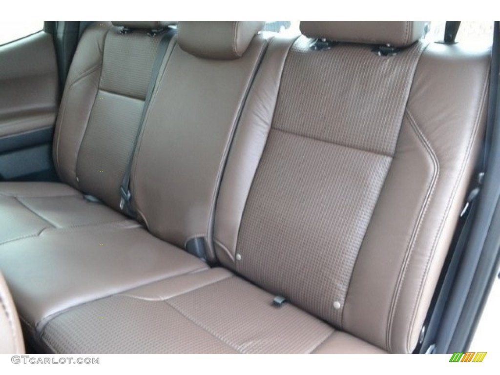 2017 Toyota Tacoma Limited Double Cab 4x4 Rear Seat Photo #119553537