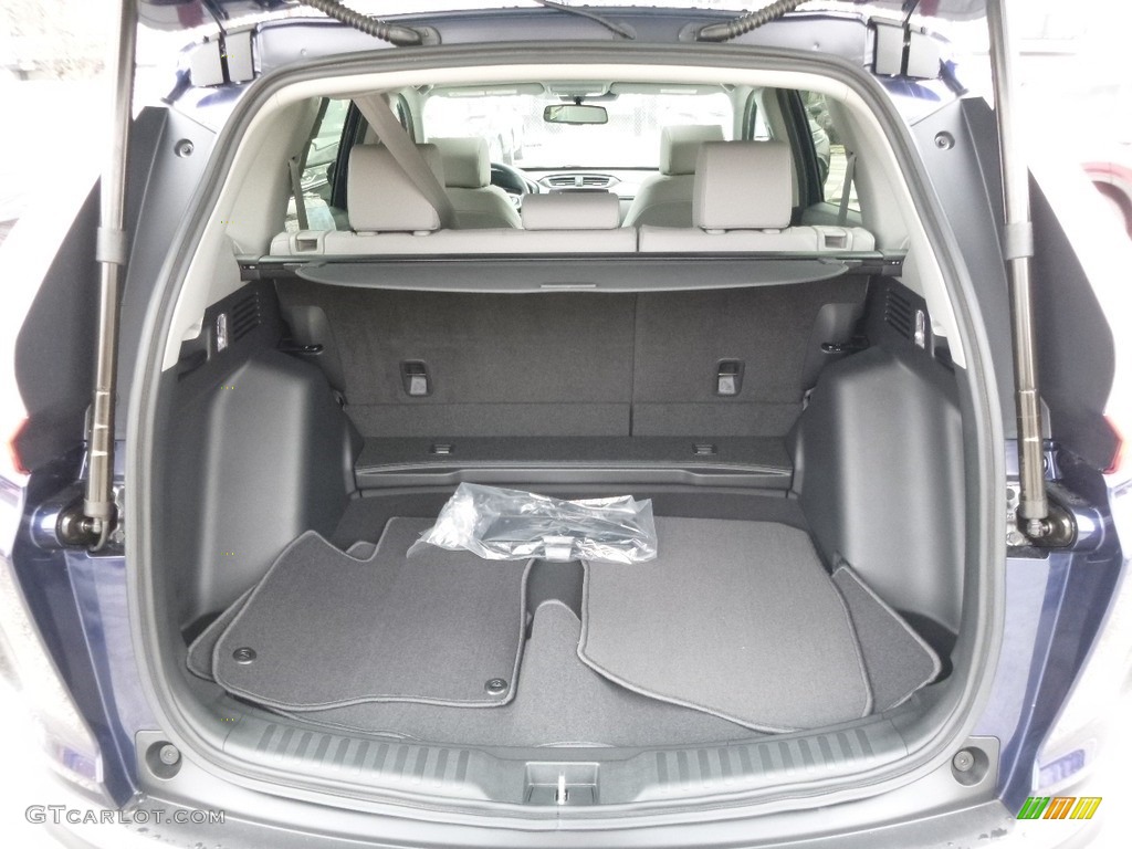 2017 CR-V EX-L AWD - Obsidian Blue Pearl / Gray photo #6
