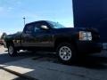 2008 Dark Blue Metallic Chevrolet Silverado 1500 Work Truck Extended Cab #119553408