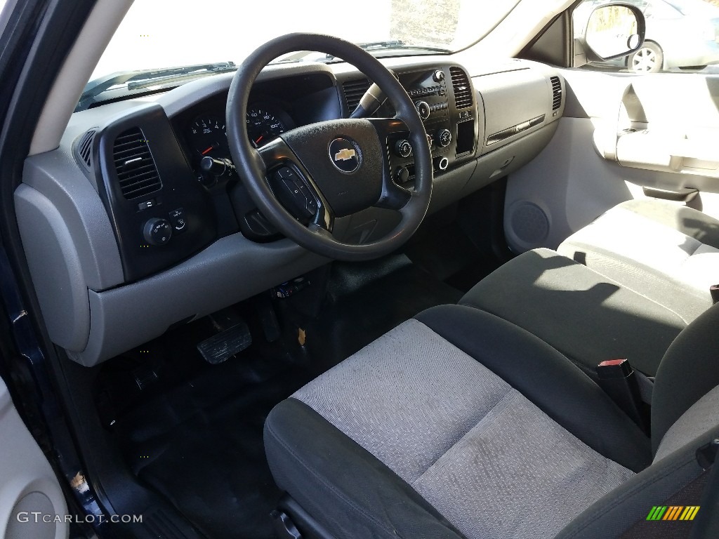 2008 Silverado 1500 Work Truck Extended Cab - Dark Blue Metallic / Dark Titanium photo #4