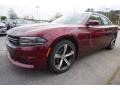 2017 Octane Red Dodge Charger SE  photo #1