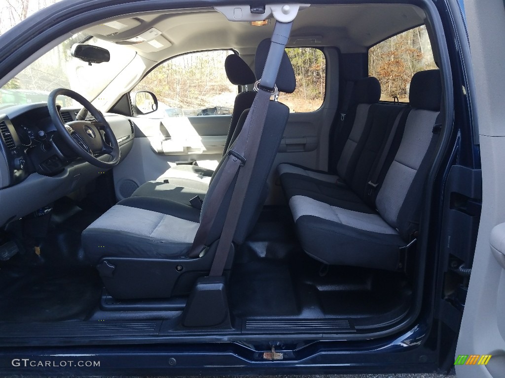 2008 Silverado 1500 Work Truck Extended Cab - Dark Blue Metallic / Dark Titanium photo #7