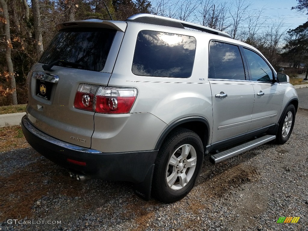 2007 Acadia SLT AWD - Liquid Silver Metallic / Titanium photo #7