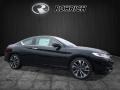 2017 Crystal Black Pearl Honda Accord EX-L V6 Coupe  photo #1