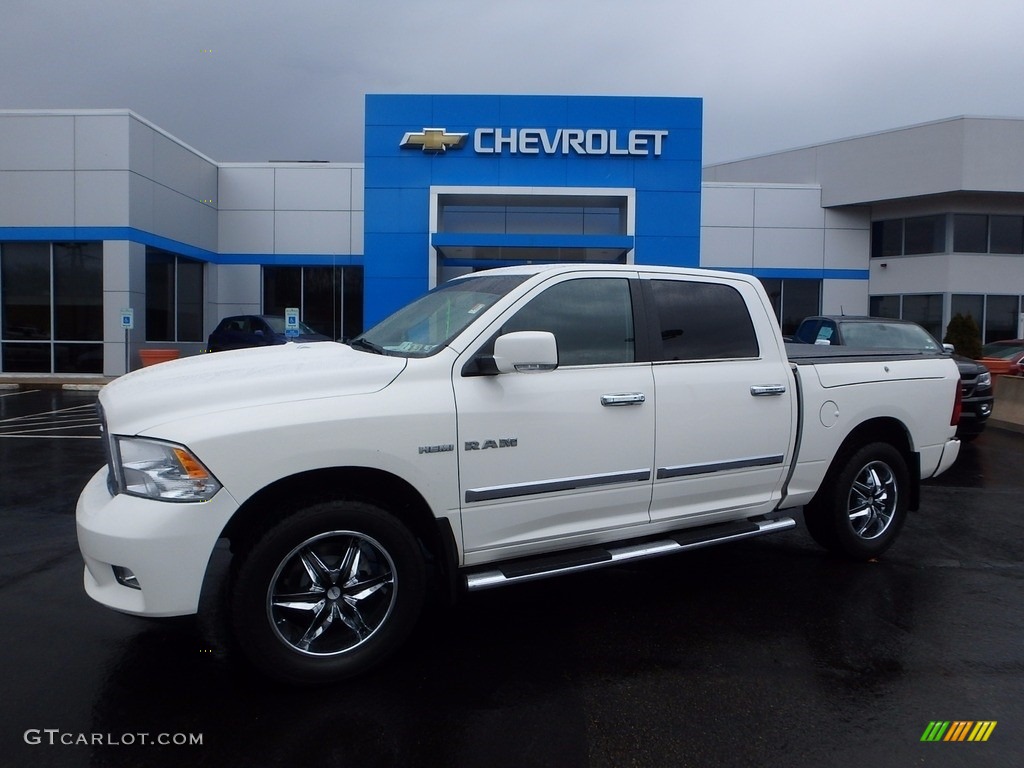 Stone White Dodge Ram 1500