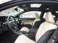 2017 Honda Accord Black/Ivory Interior Front Seat Photo