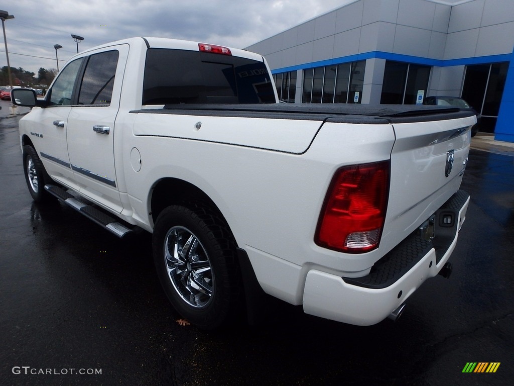 2009 Ram 1500 SLT Crew Cab 4x4 - Stone White / Dark Slate Gray photo #4