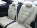 2017 Honda Accord Black/Ivory Interior Rear Seat Photo