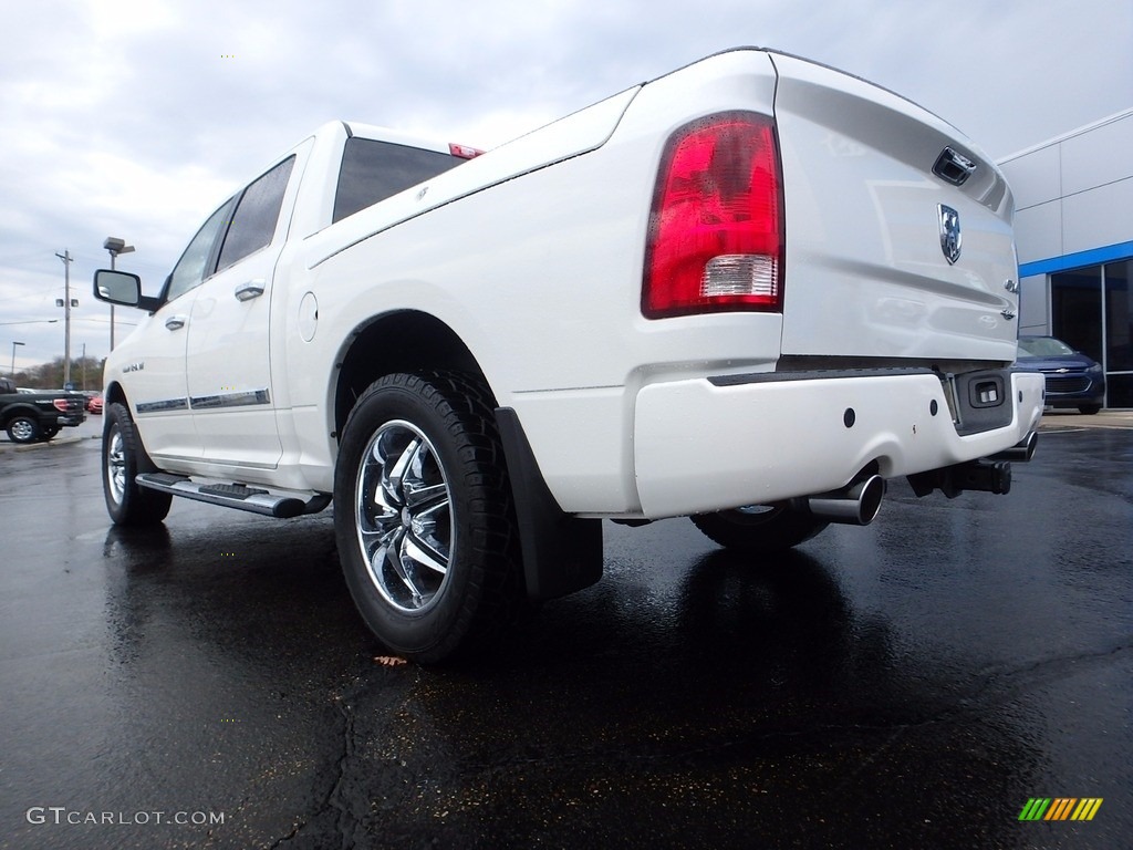 2009 Ram 1500 SLT Crew Cab 4x4 - Stone White / Dark Slate Gray photo #5