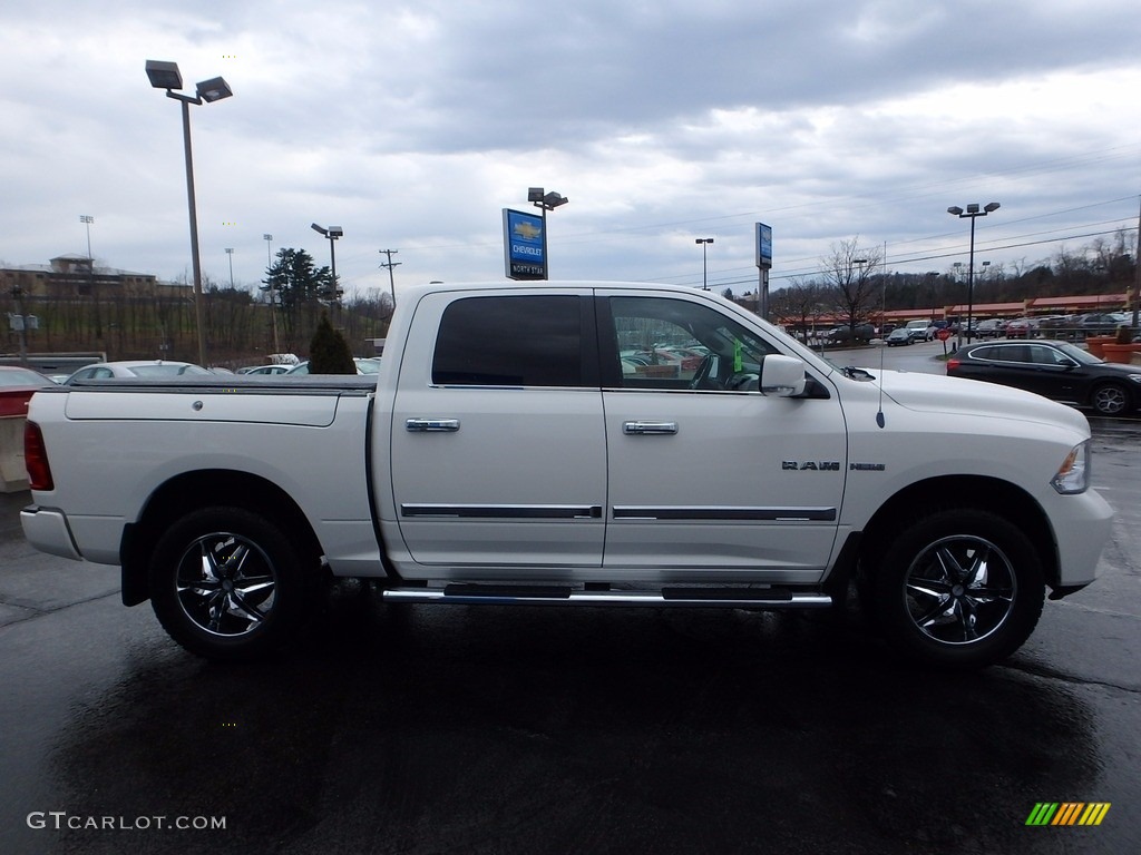 2009 Ram 1500 SLT Crew Cab 4x4 - Stone White / Dark Slate Gray photo #9