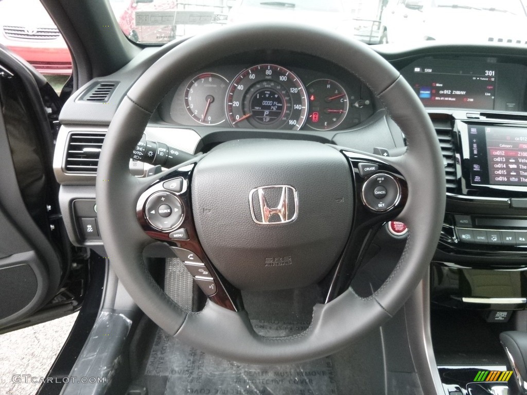 2017 Honda Accord EX-L V6 Coupe Steering Wheel Photos