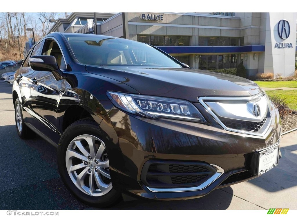 2017 RDX AWD - Kona Coffee Metallic / Parchment photo #1