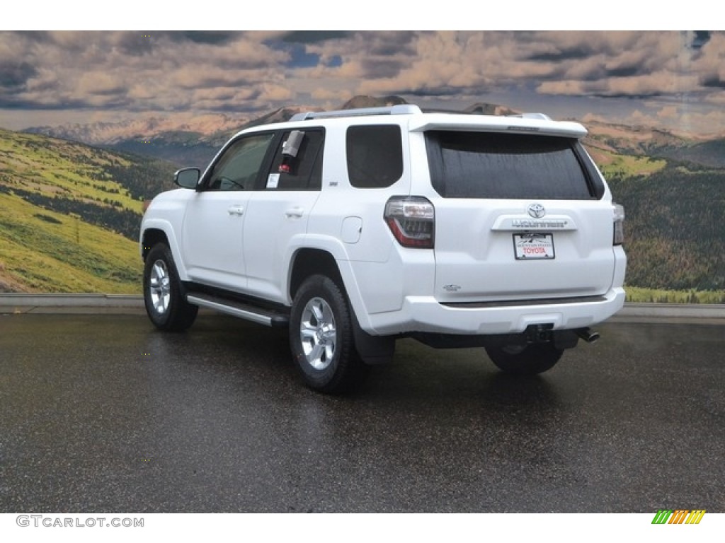 2017 4Runner SR5 Premium 4x4 - Super White / Graphite photo #3