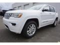 2017 Bright White Jeep Grand Cherokee Overland 4x4  photo #1
