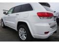 2017 Bright White Jeep Grand Cherokee Overland 4x4  photo #2