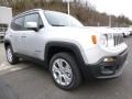 2017 Glacier Metallic Jeep Renegade Limited 4x4  photo #8