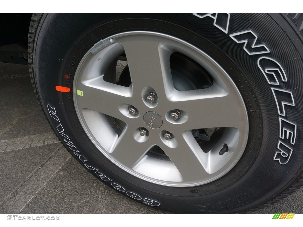 2017 Wrangler Sport 4x4 - Black / Black photo #3