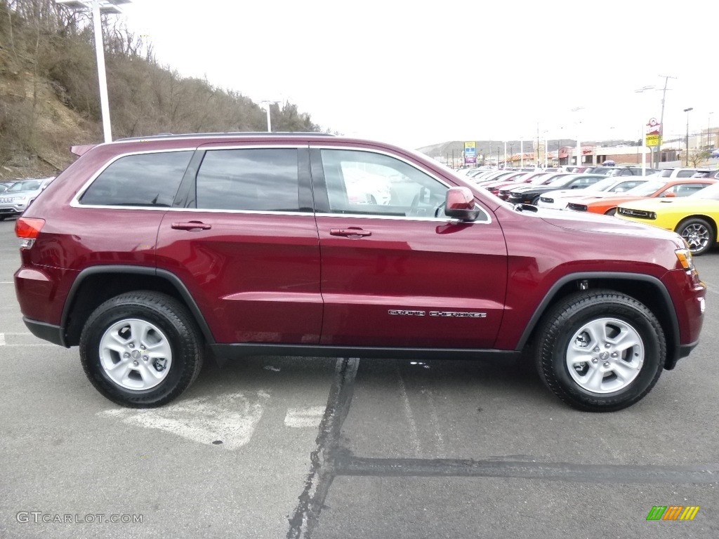 2017 Grand Cherokee Laredo 4x4 - Velvet Red Pearl / Black photo #7