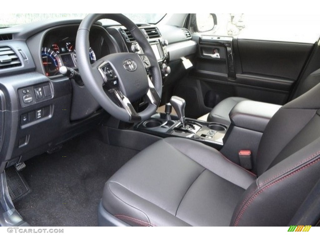 Black Interior 2017 Toyota 4Runner TRD Off-Road Premium 4x4 Photo #119557269