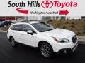 2017 Crystal White Pearl Subaru Outback 2.5i Touring  photo #1