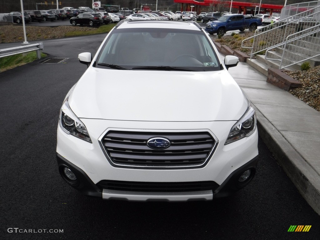 2017 Outback 2.5i Touring - Crystal White Pearl / Java Brown photo #5