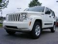 2009 Stone White Jeep Liberty Sport  photo #1