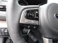 Controls of 2017 Outback 2.5i Touring