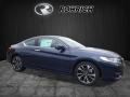 Deep Blue Opal Metallic 2017 Honda Accord EX-L Coupe